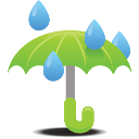 Teils bew&ouml;lkt mit leichtem Regen