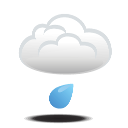 Bew&ouml;lkt mit leichtem Regen